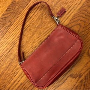 Coach Red Leather Handbag